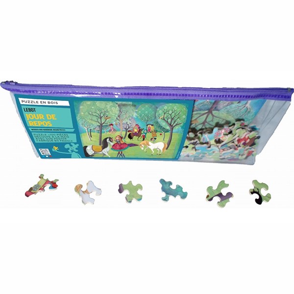 Puzzle Michele Wilson (W209-100) - "Ruhetag" - 100 Teile Puzzle