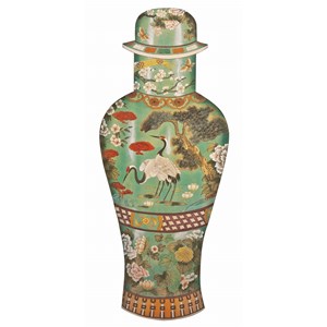 Puzzle Michele Wilson (A390-350) - "Chinese Art, Cedalon Vase" - 350 Teile Puzzle