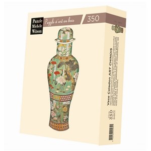 Puzzle Michele Wilson (A390-350) - "Chinese Art, Cedalon Vase" - 350 Teile Puzzle