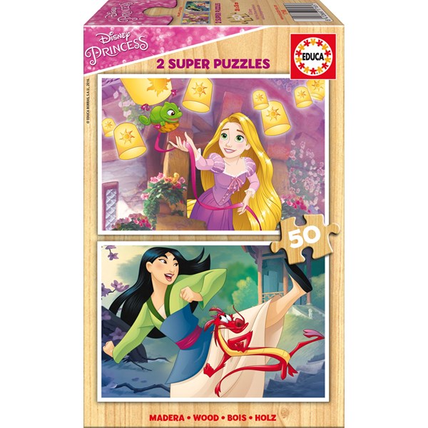 Educa (17165) - "Disney Princess" - 50 Teile Puzzle