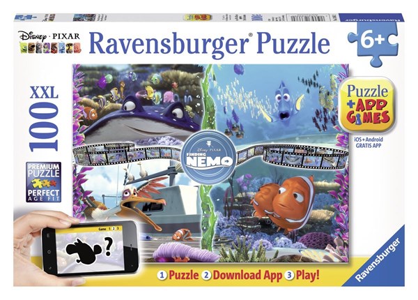 Ravensburger (13661) - "Findet Nemo" - 100 Teile Puzzle