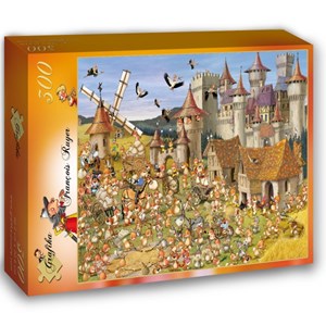 Grafika (00813) - François Ruyer: "Castle" - 300 Teile Puzzle