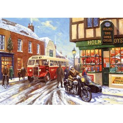 Gibsons (G5043) - Kevin Walsh: "Winter about Town" - 500 Teile Puzzle
