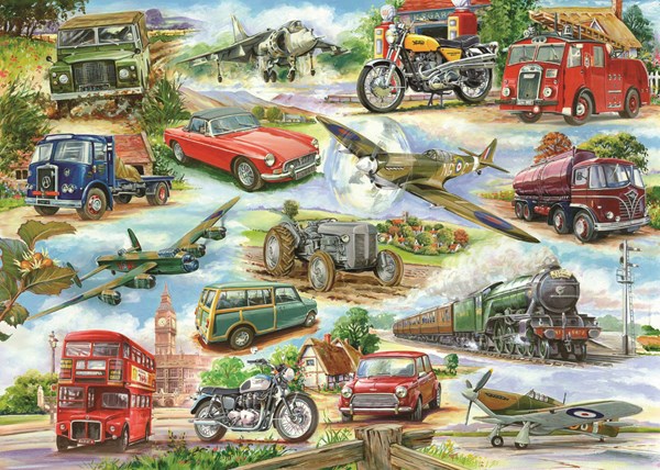 The House of Puzzles (2230) - "Truly Classic" - 500 Teile Puzzle