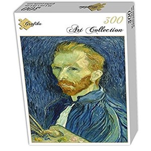 Grafika (01917) - Vincent van Gogh: "Self-Portrait, 1889" - 300 Teile Puzzle