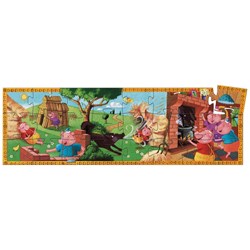 Djeco (07212) - "The Three Little Pigs" - 24 Teile Puzzle