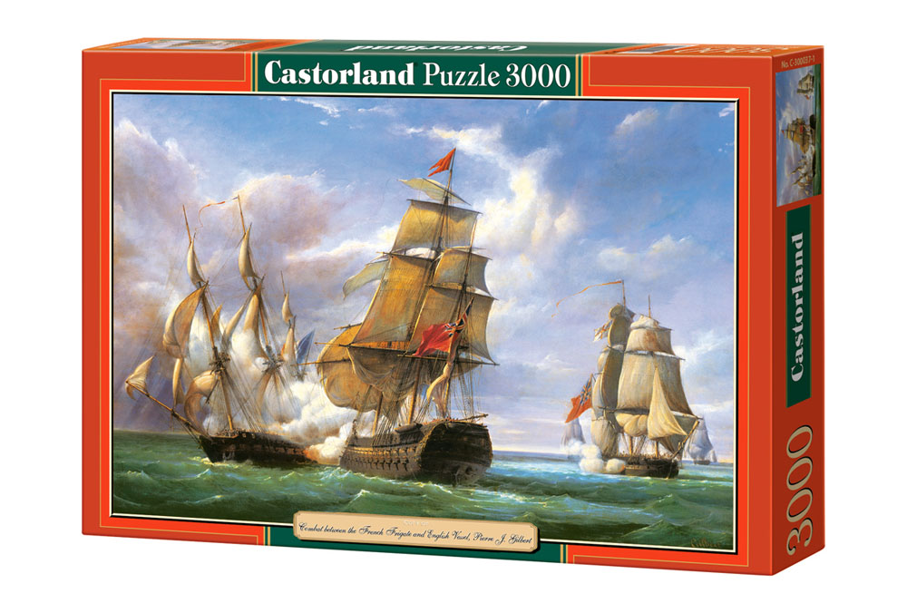 5000 Teile Ravensburger Puzzle Schlacht auf hoher See 13969 