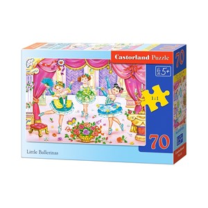 Castorland (B-007059) - "Kleine Ballarinas" - 70 Teile Puzzle