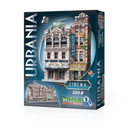 Wrebbit (Wrebbit-Set-Urbania) - "Urbania Collection, Café, Cinema, Hotel" - 880 Teile Puzzle
