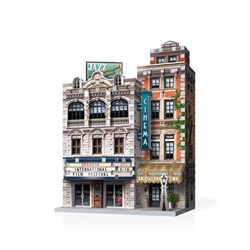 Wrebbit (Wrebbit-Set-Urbania) - "Urbania Collection, Café, Cinema, Hotel" - 880 Teile Puzzle