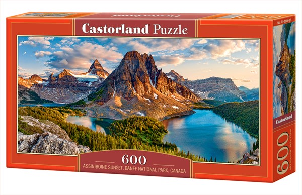Castorland (B-060023) - "Banff-Nationalpark in Kanada" - 600 Teile Puzzle