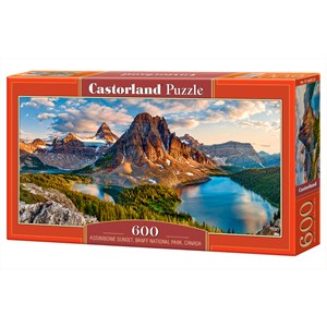 Castorland (B-060023) - "Banff-Nationalpark in Kanada" - 600 Teile Puzzle