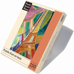Puzzle Michele Wilson (A276-150) - Robert Delaunay: "Eiffelturm" - 150 Teile Puzzle