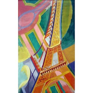 Puzzle Michele Wilson (A276-150) - Robert Delaunay: "Eiffelturm" - 150 Teile Puzzle