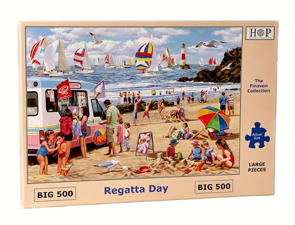 The House of Puzzles (4364) - "Regatta Day" - 500 Teile Puzzle