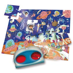 Ludattica (52493) - "Secret Puzzle, The Space" - 24 Teile Puzzle