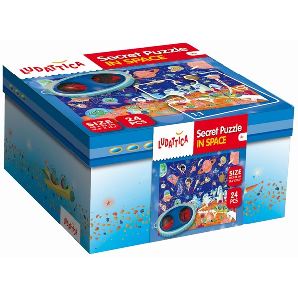 Ludattica (52493) - "Secret Puzzle, The Space" - 24 Teile Puzzle