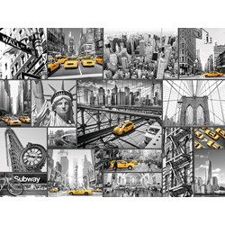 Ravensburger (16354) - "Farbtupfer in New York" - 1500 Teile Puzzle