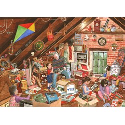 The House of Puzzles (4302) - "What's That Grandpa" - 1000 Teile Puzzle