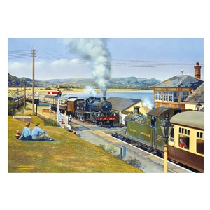 Gibsons (G5032) - "Nostalgische Dampflokomotiven" - 500 Teile Puzzle