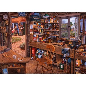 Ravensburger (19790) - "Opas Schuppen" - 1000 Teile Puzzle