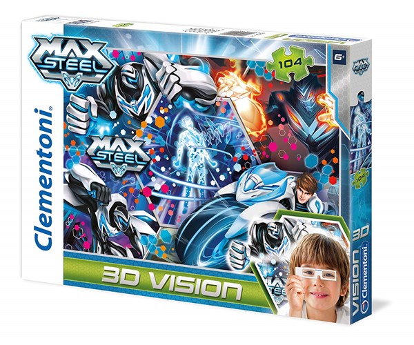 Clementoni (20091) - "Max Steel" - 104 Teile Puzzle