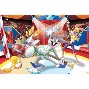 Trefl (14209) - "Looney Tunes, Konzert" - 24 Teile Puzzle