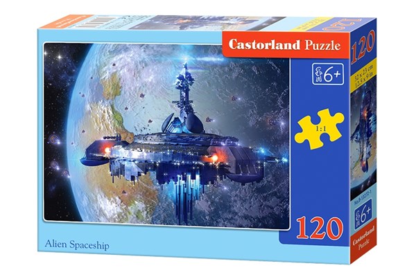 Castorland (B-13272) - "Alien-Raumstation" - 120 Teile Puzzle
