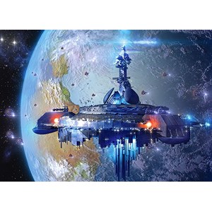 Castorland (B-13272) - "Alien-Raumstation" - 120 Teile Puzzle