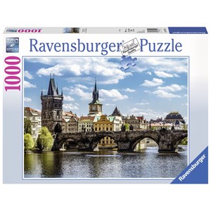 Ravensburger (19742) - "Blick auf die Karlsbrücke" - 1000 Teile Puzzle