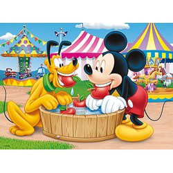 Trefl (18125) - "Mickey and his Friends, Funfair" - 30 Teile Puzzle
