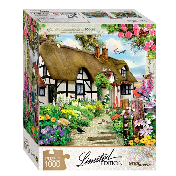 Step Puzzle (79800) - "Englisches Cottage" - 1000 Teile Puzzle