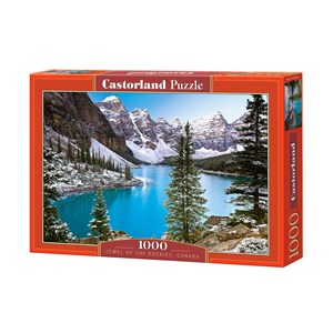 Castorland (102372) - "Bergsee, Kanada" - 1000 Teile Puzzle