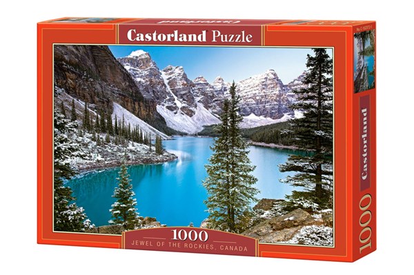 Castorland (102372) - "Bergsee, Kanada" - 1000 Teile Puzzle