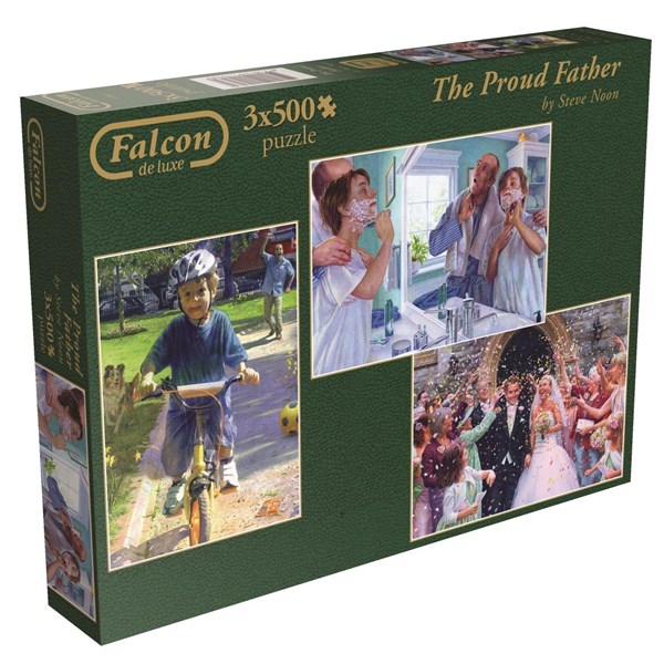 Falcon (11058) - Steve Noon: "Der stolze Vater" - 500 Teile Puzzle