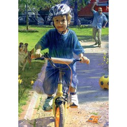 Falcon (11058) - Steve Noon: "Der stolze Vater" - 500 Teile Puzzle