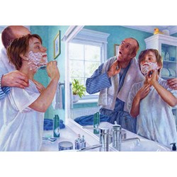 Falcon (11058) - Steve Noon: "Der stolze Vater" - 500 Teile Puzzle