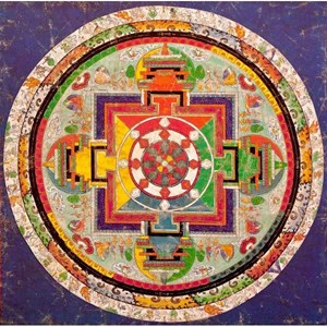 Puzzle Michele Wilson (A309-250) - "Mandala Chakra" - 250 Teile Puzzle