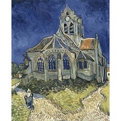 D-Toys (66916-VG10) - Vincent van Gogh: "Die Kirche von Auvers sur Oise" - 1000 Teile Puzzle