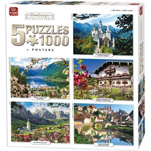 King International (05209) - "Landscape Collection" - 1000 Teile Puzzle