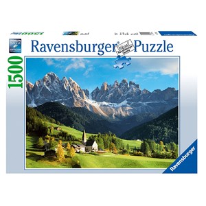 Ravensburger (16269) - "Die Dolomiten, Italien" - 1500 Teile Puzzle