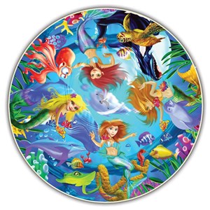 A Broader View (392) - "Mermaids (Round Table Puzzle)" - 50 Teile Puzzle
