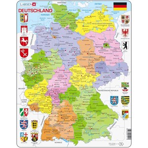 Larsen (A11-DE) - "Deutschland" - 70 Teile Puzzle