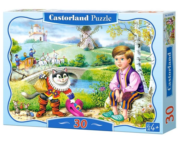 Castorland (B-03334) - "Gestiefelter Kater" - 30 Teile Puzzle