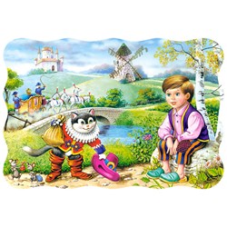 Castorland (B-03334) - "Gestiefelter Kater" - 30 Teile Puzzle