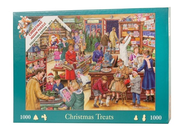 The House of Puzzles (3152) - "No.9, Christmas Treats" - 1000 Teile Puzzle