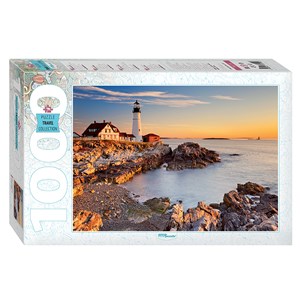 Step Puzzle (79119) - "Leuchtturm in Portland" - 1000 Teile Puzzle