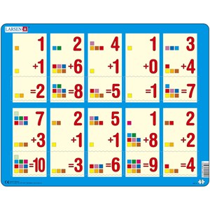 Larsen (AR11) - "Math" - 10 Teile Puzzle