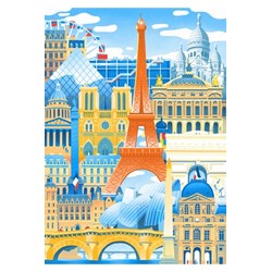 Puzzle Michele Wilson (W059-50) - "Paris" - 50 Teile Puzzle