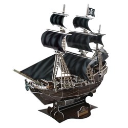 Cubic Fun (T4005H) - "Queen Anne's Revenge" - 155 Teile Puzzle